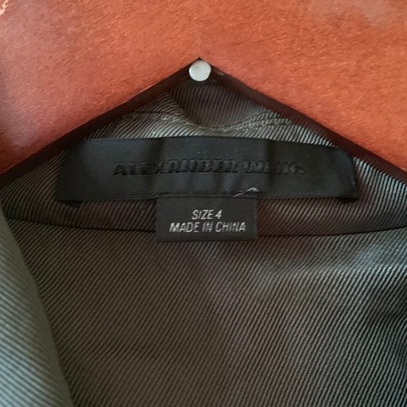 Alexander Wang Military-Style Dress Green Size 4 - Picture 8 of 8